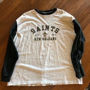 MENS NFL SAINTS TEE SHIRT